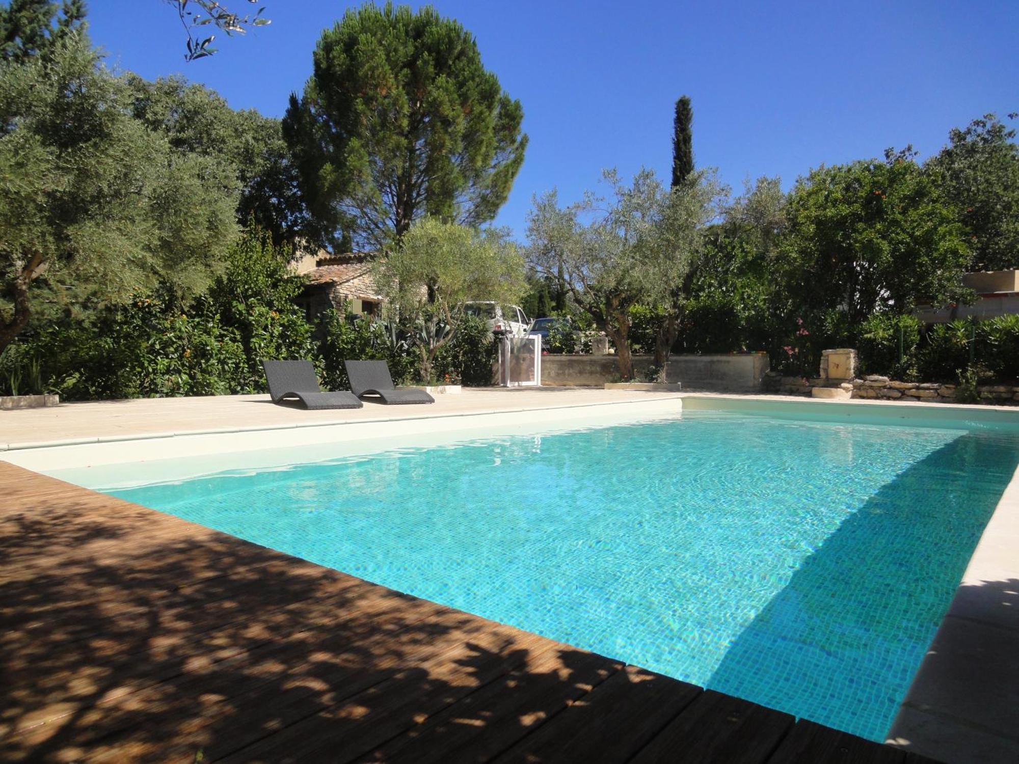 Les Olives Appartement Uzès Buitenkant foto