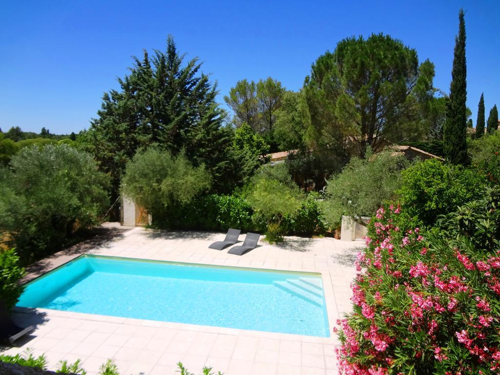 Les Olives Appartement Uzès Buitenkant foto