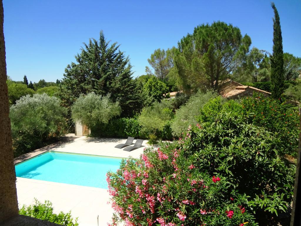 Les Olives Appartement Uzès Buitenkant foto