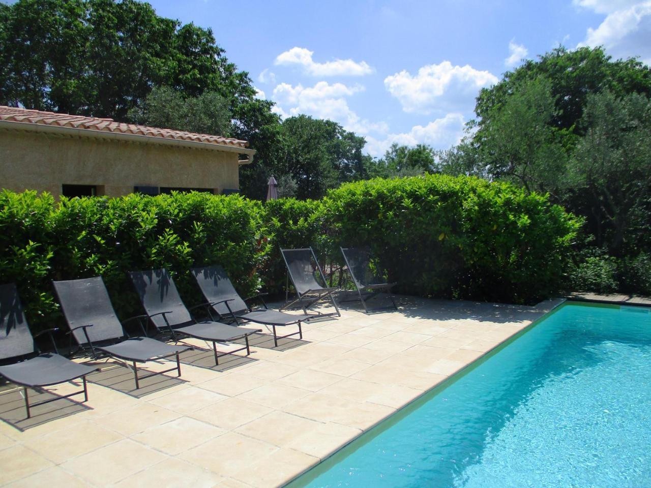 Les Olives Appartement Uzès Buitenkant foto